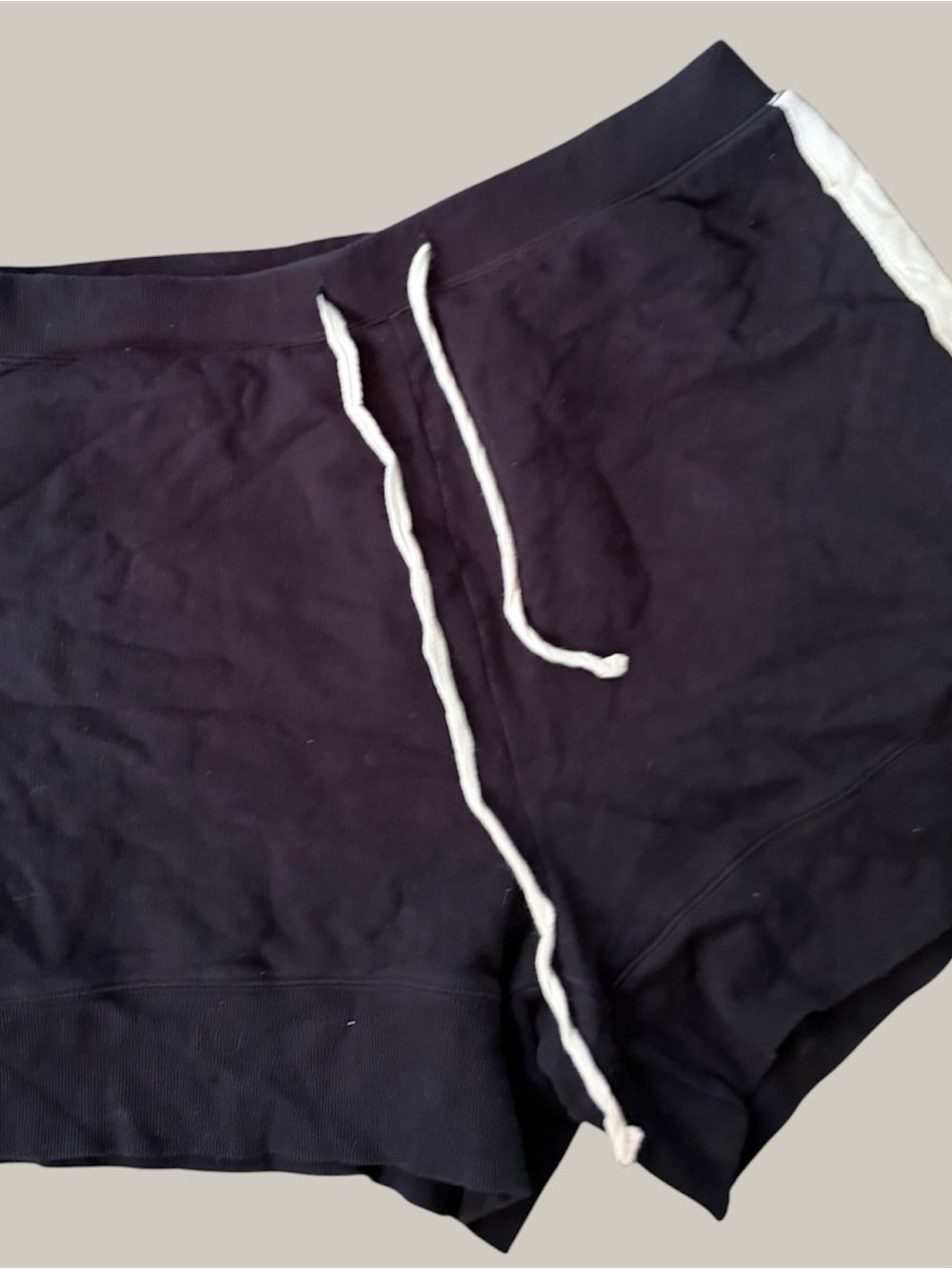Free People Beach shorts French terry cotton lounge style